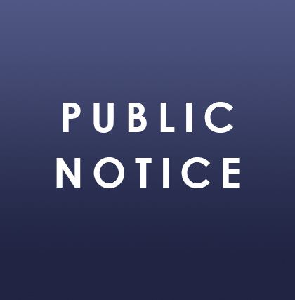 Public Notice