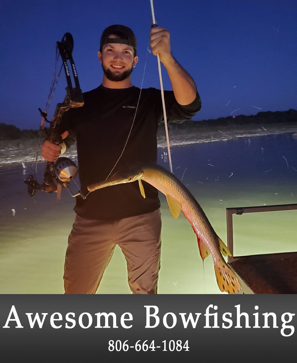 Image of Awesome Bowfishing add. 
