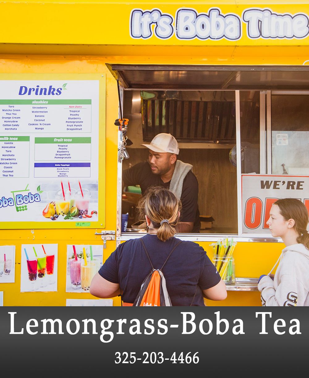 Image of Lemongrass Boba Tea Add.