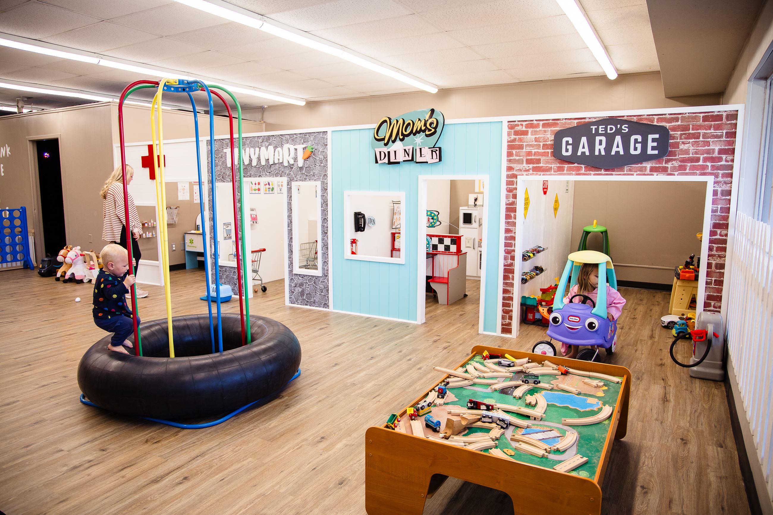 Picture of an indoor playground